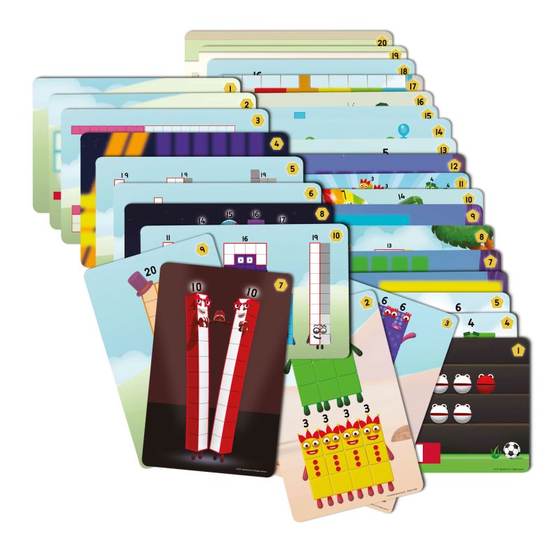 Mathlink® Cubes Numberblocks 11-20 Activity Set