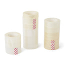 Smartbuy, POLYPROPYLENE CLEAR TAPE, Small Core Rolls, 12mm x 33m, Pack of 12