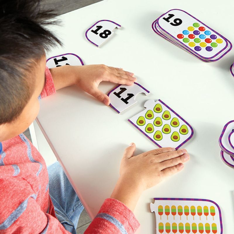 Counting Puzzle Cards