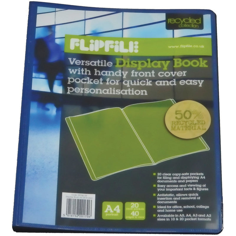 Flipfile-Display-Book---A4-(20-pockets)-