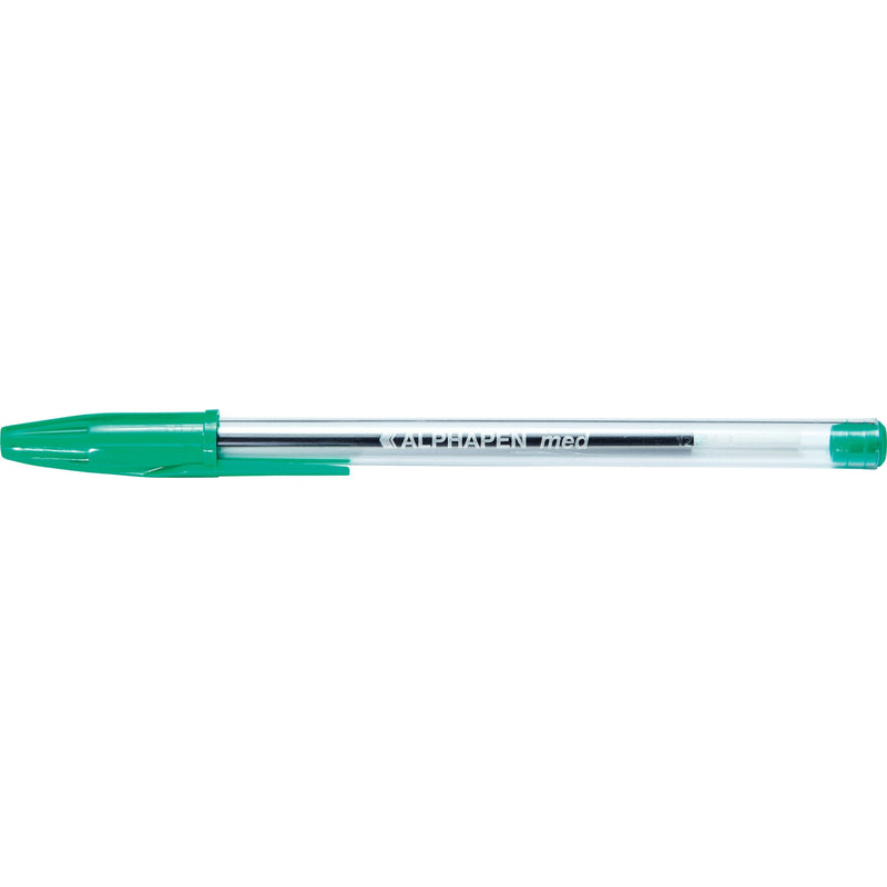 Ballpoint-Pen-(Green)-pk-50