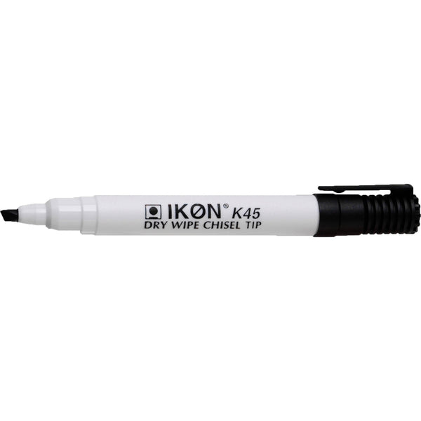 Whiteboard-Markers---Chisel-Tip-(Black)-pk-10