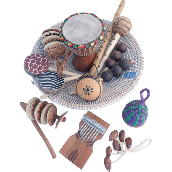 African Music Basket 13pc