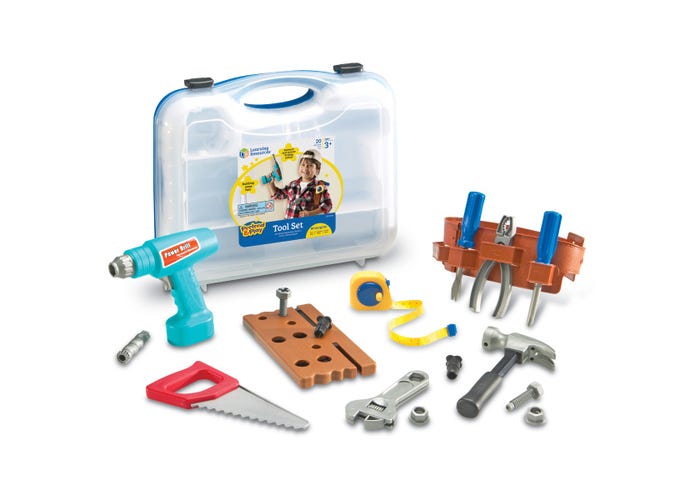 Pretend & Play® Work Belt Tool Set