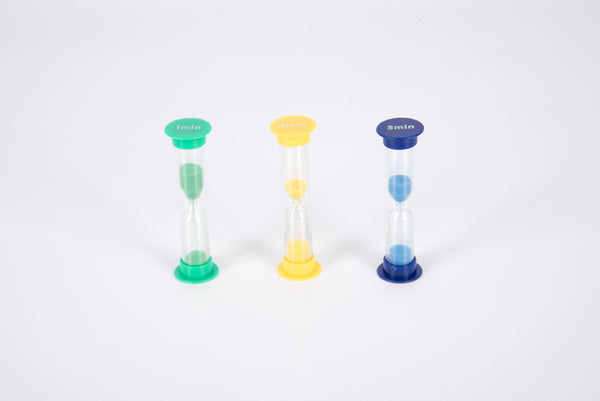 Mini Sand Timers Set 1/3/5 Min