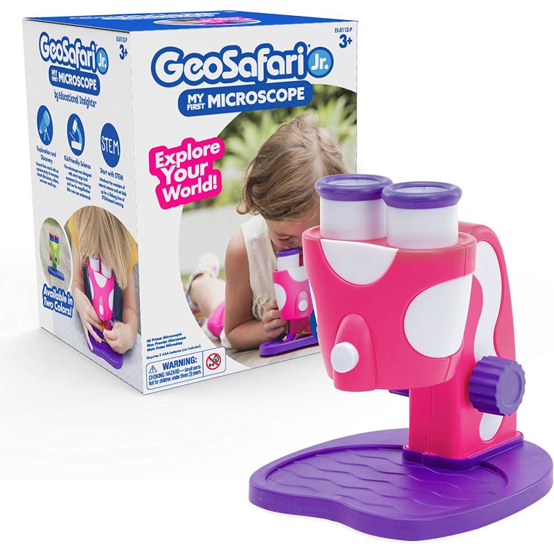 Geosafari® Jr. My First Microscope (pink)