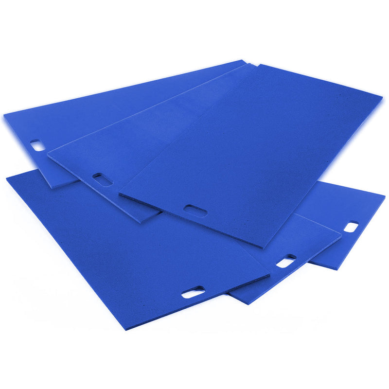 Exsom Classic Aerobics Mat Blue, Set of 6