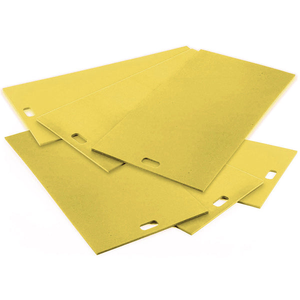 Exsom Classic Aerobics Mat Yellow, Set of 6