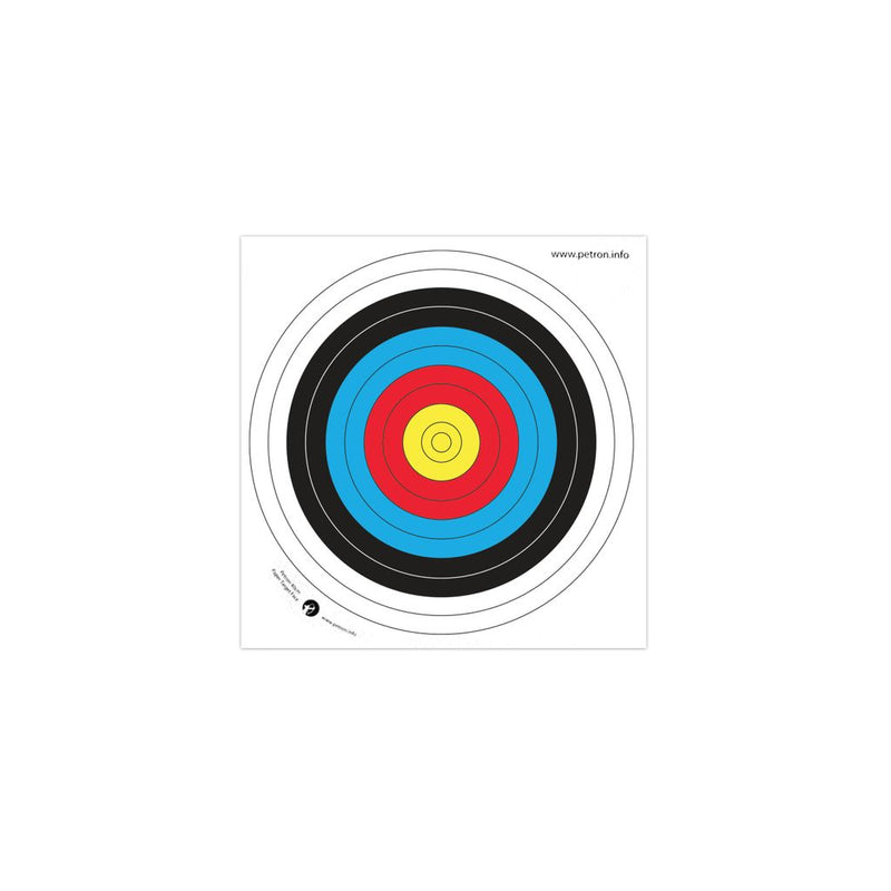 Paper Archery Target Face 60cm, Pack of 10