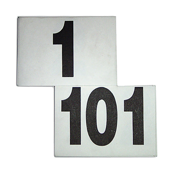 Competitor Numbers 1-100, Set of 100