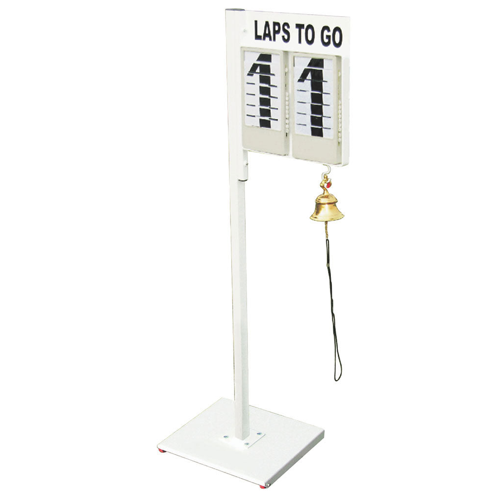 Lap Counting Stand And Bell