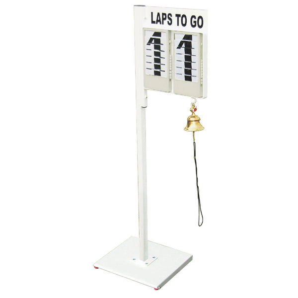 Lap Counting Stand And Bell 