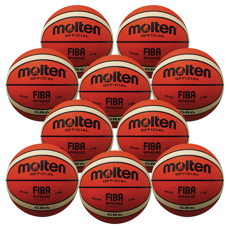Molten Bg2000 Basketball Size 6, Bag of 10