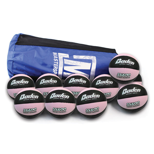 Baden Sx Series Basketball Size 6 - Sx600, Bag of 10