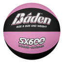 Baden Sx Series Basketball Size 6 - Sx600, Black/Pink