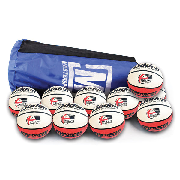 Baden Enforcer Basketball Size 5, Bag of 10