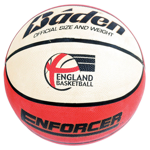 Baden Enforcer Basketball Size 6, Tan/Cream