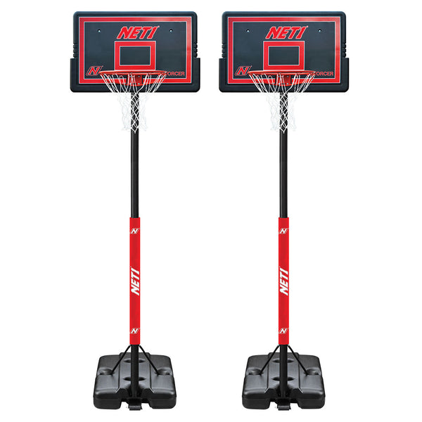 Net1 Enforcer Portable Basketball System Pair