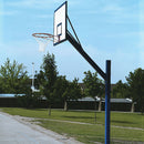 Cantilever Basketball Goal C/W Steel Backboard, Single Unit