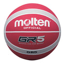 Molten Gr Coloured Series Basketball Size 5, Red/Silver