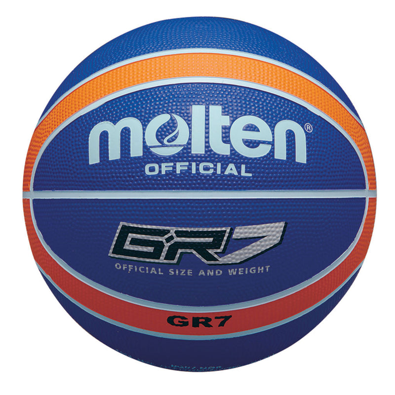 Molten Gr Coloured Series Basketball Size 7, Blue/Orange