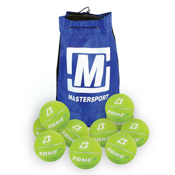 Baden Zone Basketball Size 3, Bag of 10