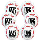 Mastersport Baseball Synthetic, Cork ,Bag of 6 