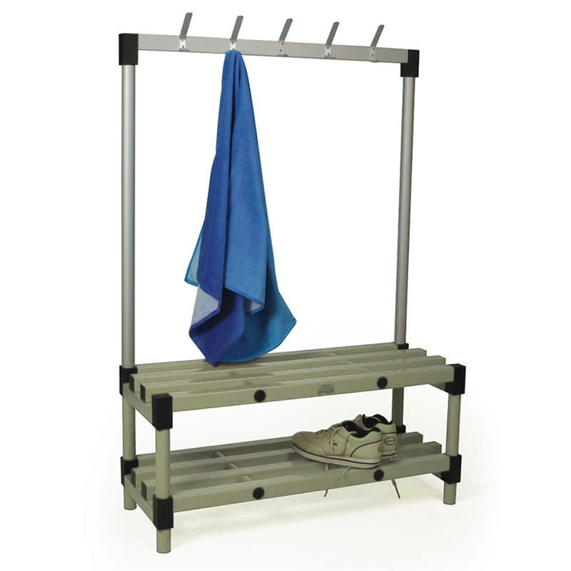 Stacarac Changing Room Bench And Rail 2M Cream