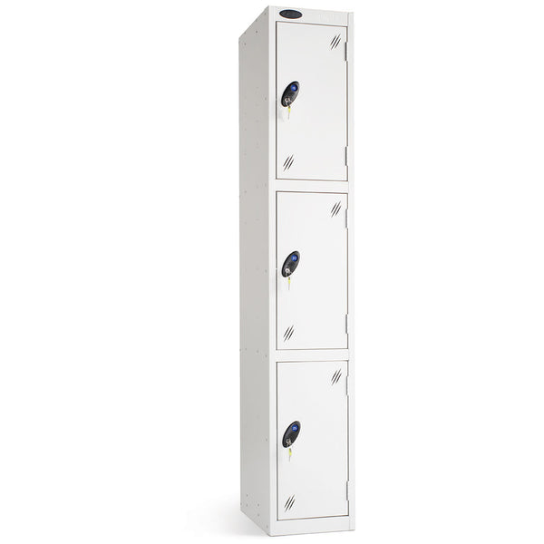 Probe Locker With Flat Top 178 H X 30.5 W X 45cm D 3 Door