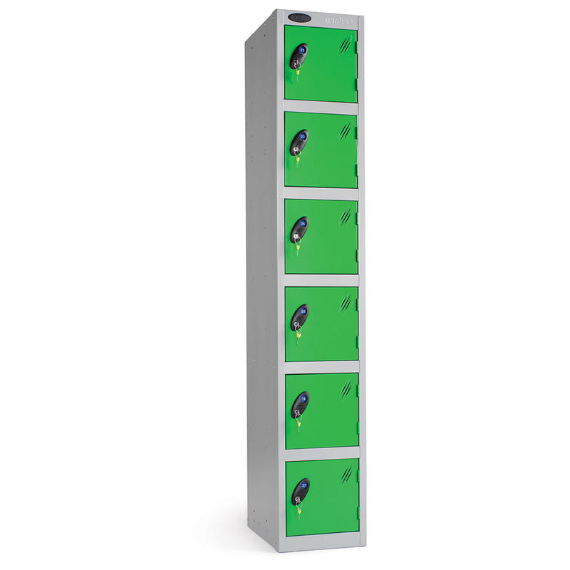 Probe Locker With Flat Top 178 H X 30.5 W X 45cm D 6 Door