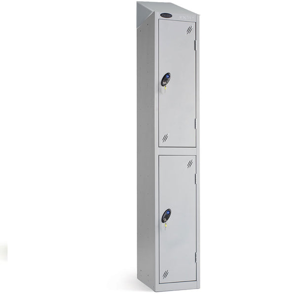 Probe Locker With Sloping Top 178 H X 30.5 W X 45cm D 2 Door