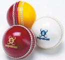 Readers Supaball Cricket Ball Junior Red/Yellow