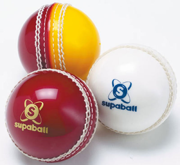 Readers Supaball Cricket Ball Junior Red/Yellow