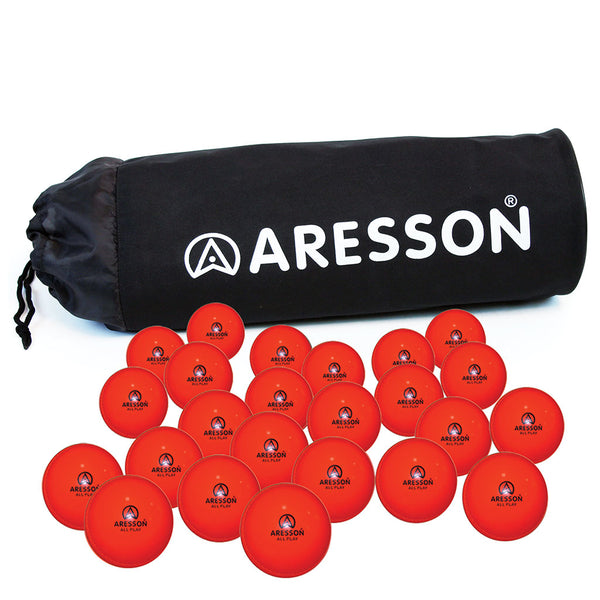 Aresson All Play Cricket Ball Orange, Junior, Bag of 24