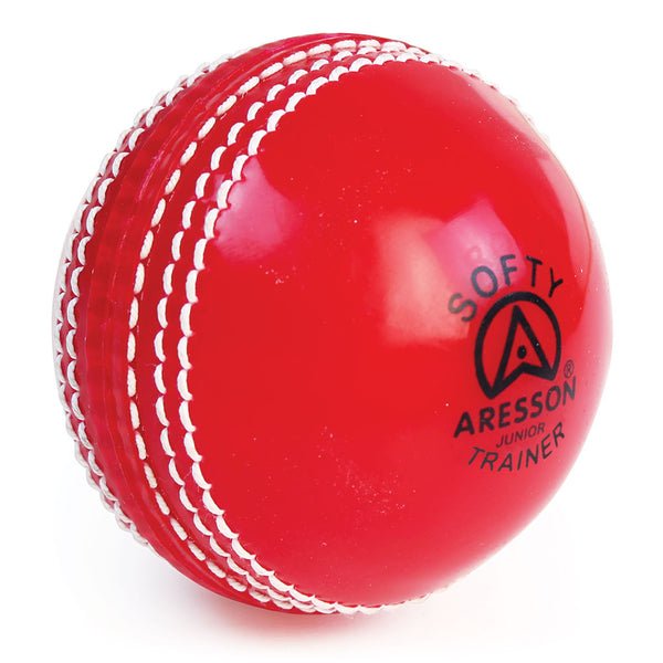 Aresson Softy Trainer Cricket Ball Junior, Red