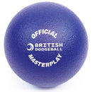British Dodgeball Masterplay Dodgeball Senior, Blue, Dia. 17cm, 40kg/M3 