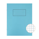 Exercise Books - 7mm Squares 9x7 Blue pk 40