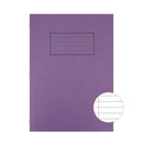 Exercise Books - Lined A4 Purple pk 40