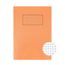 Exercise Books - 5mm Squares A4 Orange pk 40