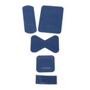 Assorted Sterile Plasters Blue Washproof Pack of 100