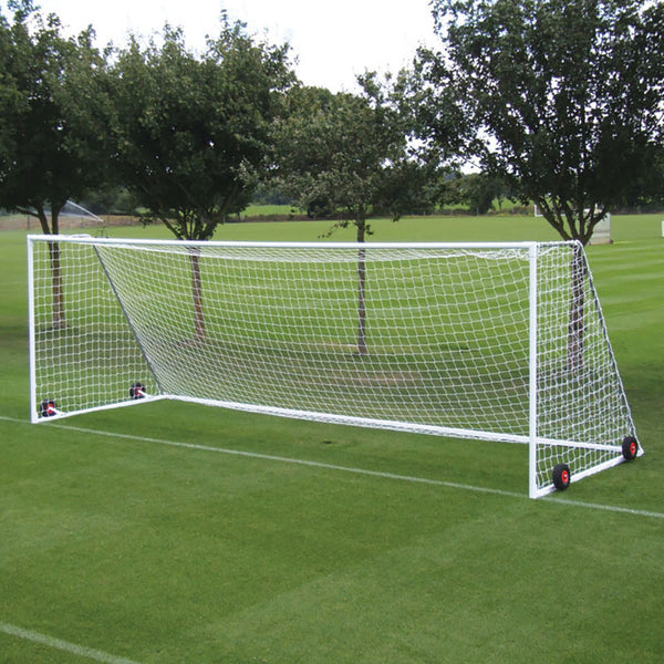 Heavyweight Freestanding Football Goal Senior, 7.32 x 2.44M, Pair