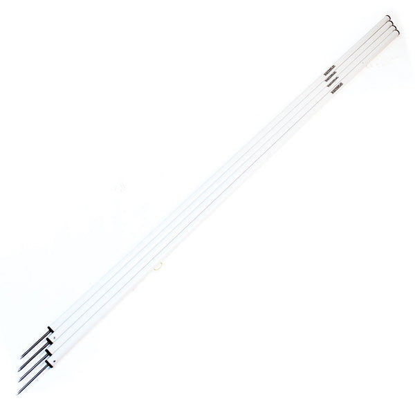 Boundary/Corner Pole With Spike 28mm Dia. x 1.8M, Set of 4