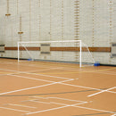 Fs1 Fold-Away 5-A-Side Football Goal 2.44 x 1.22M, Pair