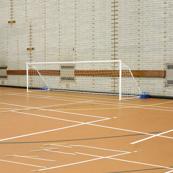 Fs1 Fold-Away 5-A-Side Football Goal 2.44 x 1.22M, Pair