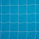 Junior Football Goal Net 0.9-2.7M Runback White, 2.5mm, 6.4 x 2.1M, Pair