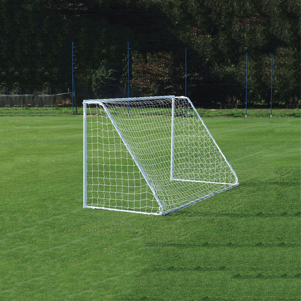 Freestanding Steel Mini Soccer Goal 3.66 x 1.83M, Fixed, Pair