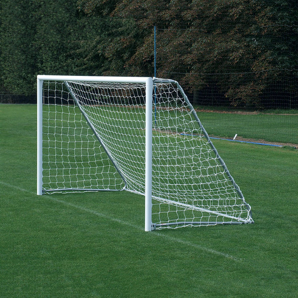Freestanding Aluminium Mini Soccer Goal Post 3.66 x 1.83M, Fixed, Pair