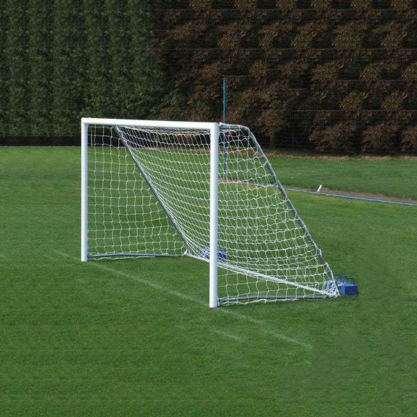 Freestanding Aluminium Mini Soccer Goal Post 3.66 x 1.83M, Folding, Pair