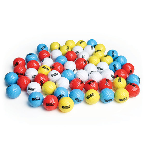 Masterplay Mini Golf Ball Mixed, Set of 50