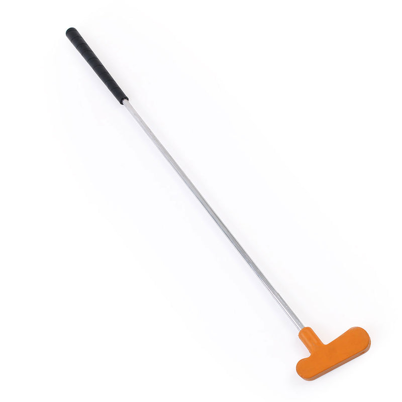 Rubber Headed Golf Putter With Aluminium Shaft 35", Orange